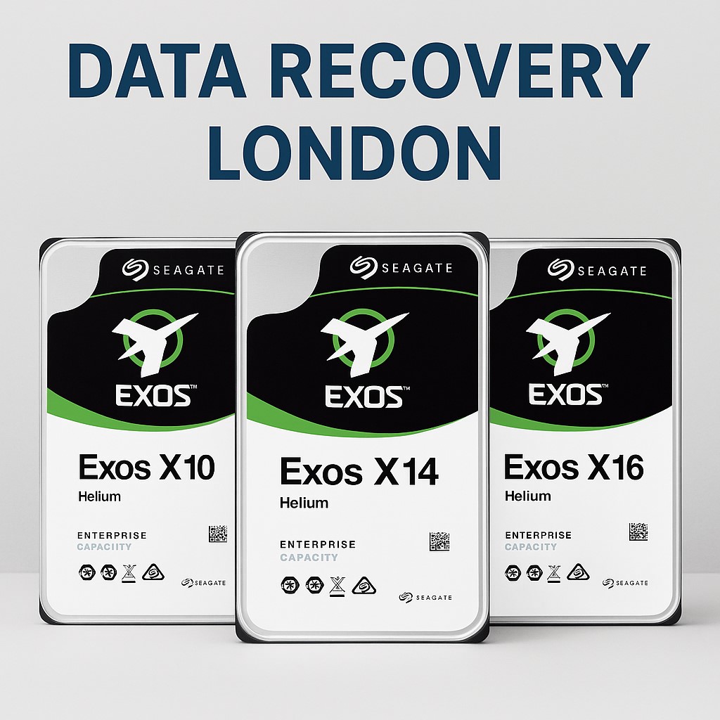 Seagate Exos X10, X14, and X16 Data Recovery